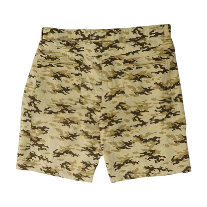 Green Camo Active Shorts