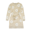 Beige Floral Dress