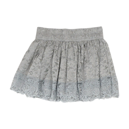 Gray Mini Skirt