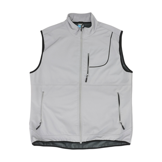 Gray Solid Active Vest