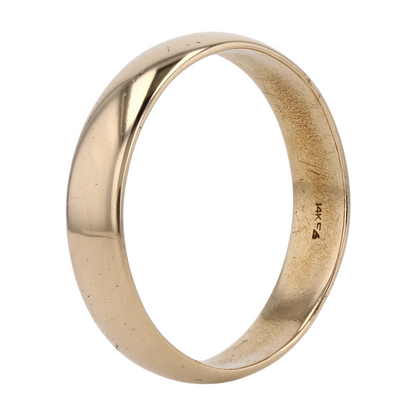 14K Yellow Gold Band