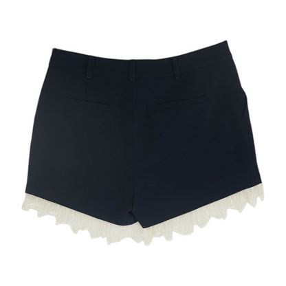 Navy Solid Chino Shorts