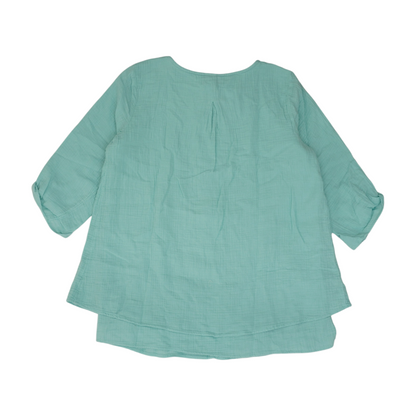 Blue Plus Blouse
