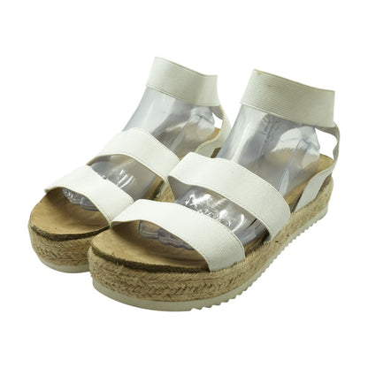 White Platform Sandals