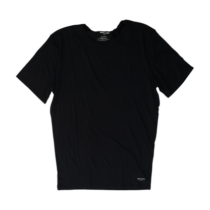 Black Solid Active T-Shirt
