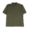 Green Solid Short Sleeve Polo