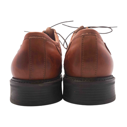 Brown Lace-Up Dress Shoes