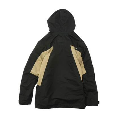 Black Color Block Jacket