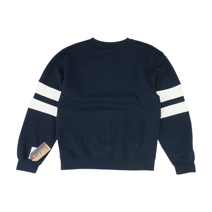 Navy Graphic Sweatshirt Pullover