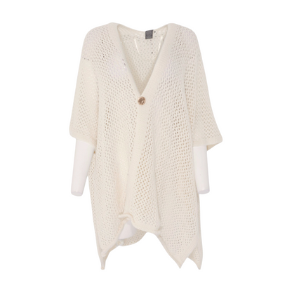 Cream Cardigan Sweater