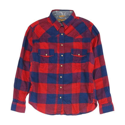 Red Plaid Button Down