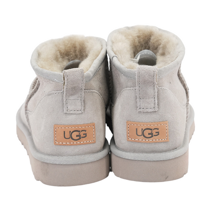 Gray Ankle Boots