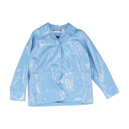 Blue Solid Coat