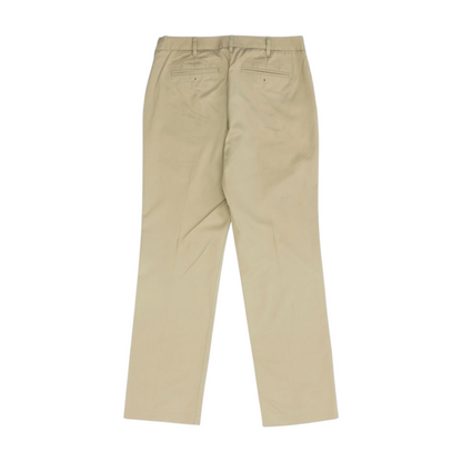 Beige Regular Pants