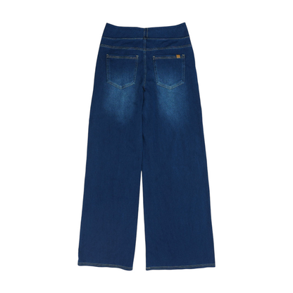 Blue Tall Wide Leg Jeans