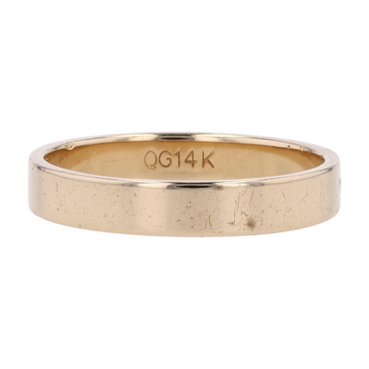14K Yellow Gold Band