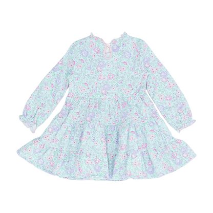 Blue Floral Dress