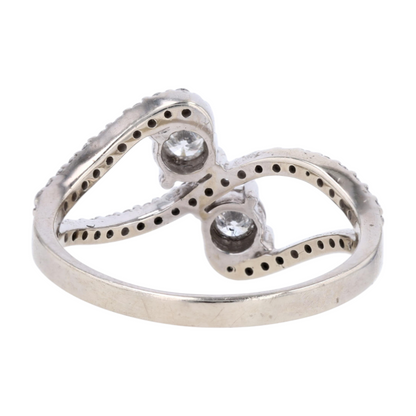 3/4 ctw 14K White Gold Diamond Fashion Ring