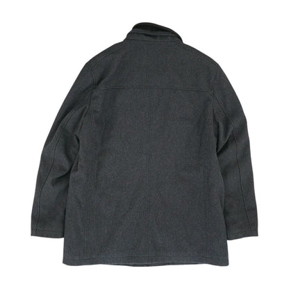 Charcoal Topcoat Coat