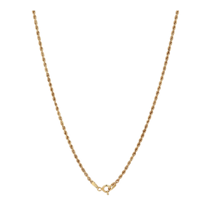 14K Yellow Gold Chain Necklace