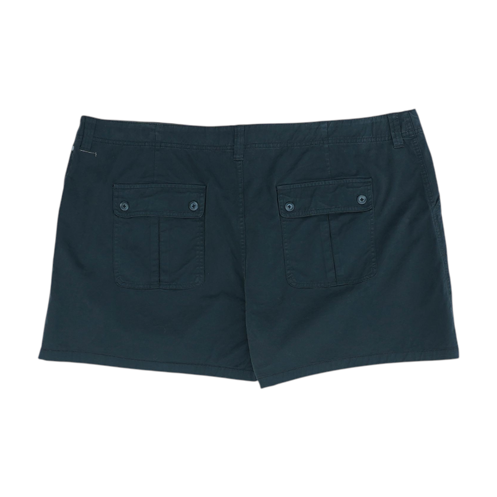 Black Plus Solid Chino Shorts