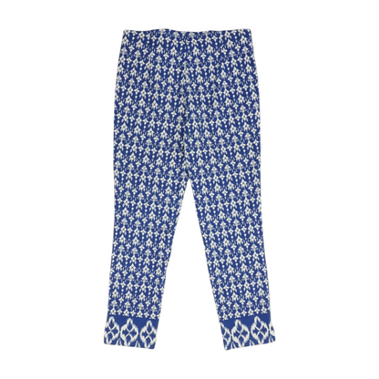 Blue Print Pants