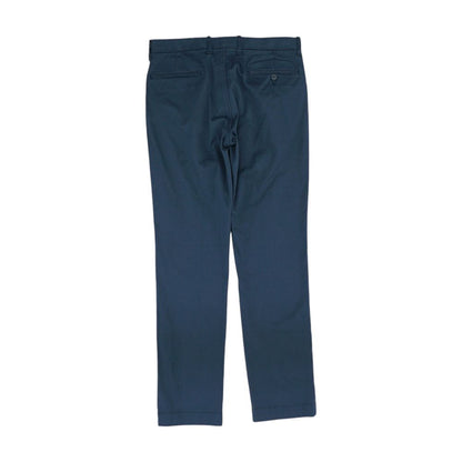 Navy Solid Chino Pants