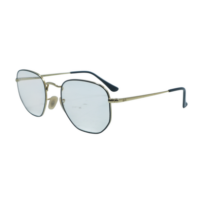Gold RB 6448 Geometric Prescription Eyewear
