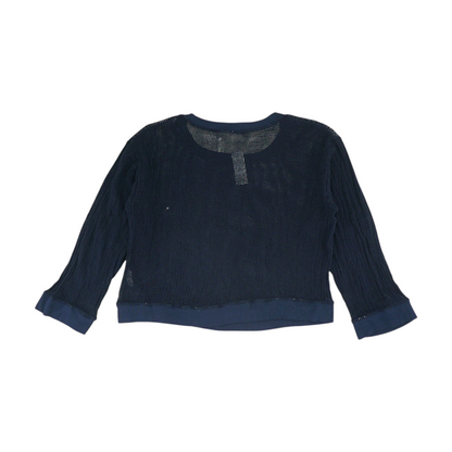 Navy Pullover Sweater