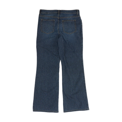 Blue Striped Jeans