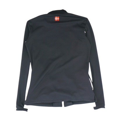 Black Solid Active Jacket