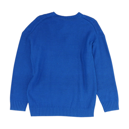 Blue Pullover Sweater