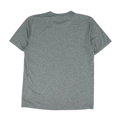 Gray Solid Active T-Shirt