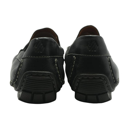 Black Leather Loafer Dress Shoes