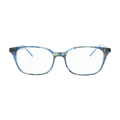 Blue Lantana Square Prescription Eyewear