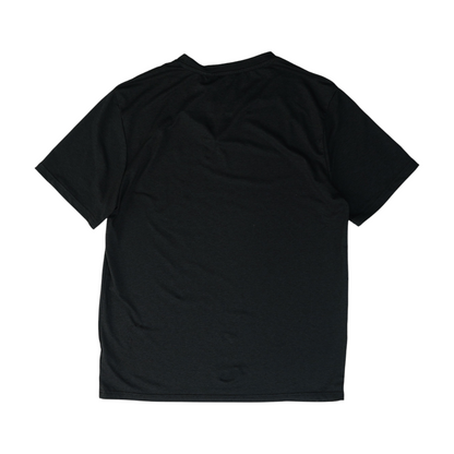 Black Solid Active T-Shirt