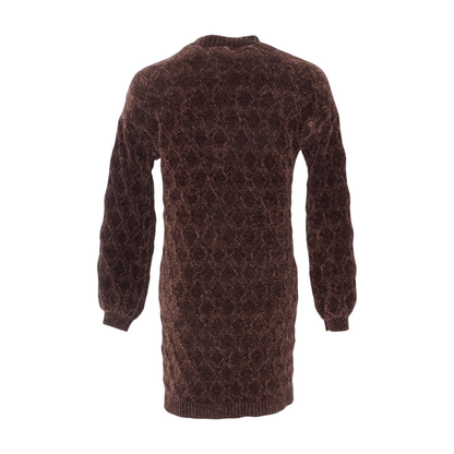 Brown Cardigan Sweater