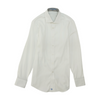 White Solid Long Sleeve Button Down