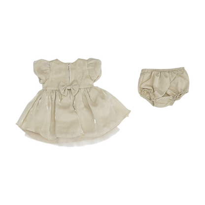 Beige Formal Dress