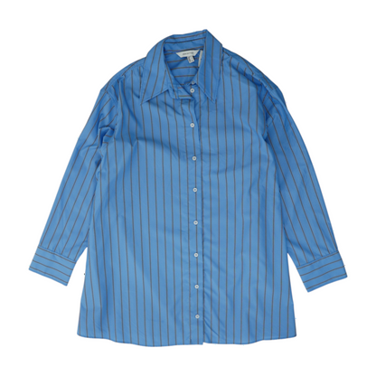 Blue Striped Button Down