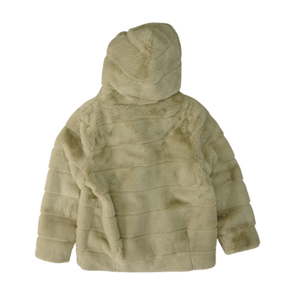 Beige Solid Jacket