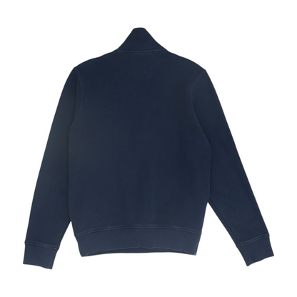 Navy Solid 1/4 Zip Pullover
