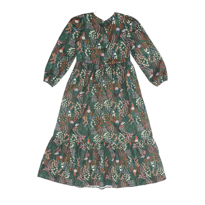 Green Floral Dress