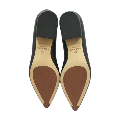 Black Slip-On Flats