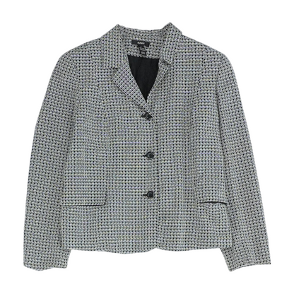 Black Geometric Blazer