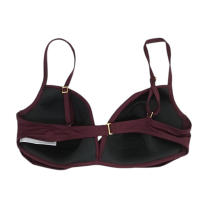 Burgundy Swim Top