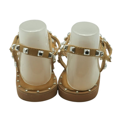 Studded Tan Sandals
