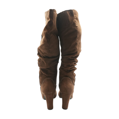 Brown Knee-High Boots