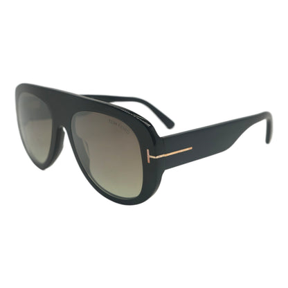 Black Cecil Aviator Sunglasses
