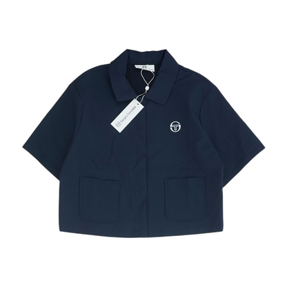 Navy Button Down